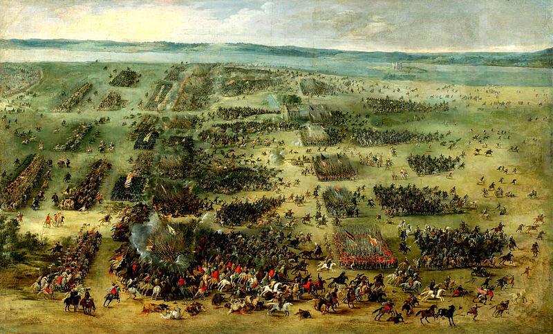 Peter Snayers Battle of Kircholm, 1605. Sweden oil painting art